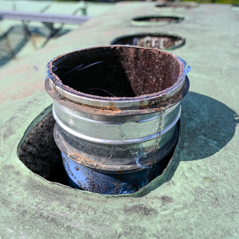 kanaltätning av ventilationskanal